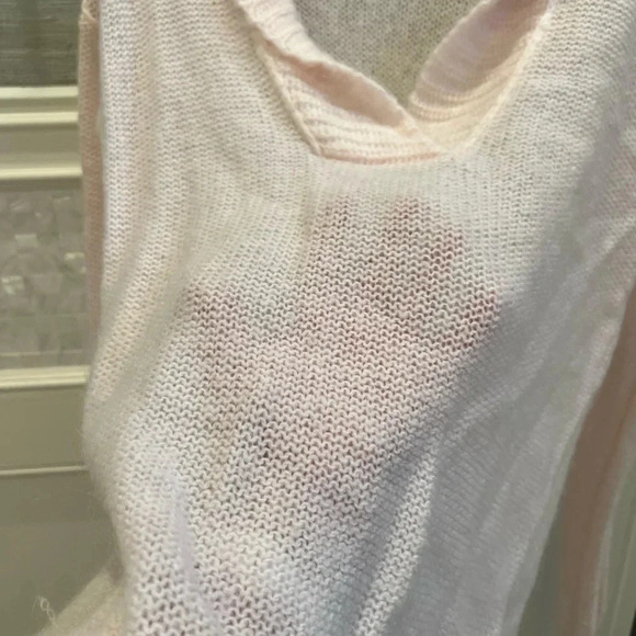 J. Crew dolce shawl collar popover light pink medium mohair wool blend - Picture 8 of 10